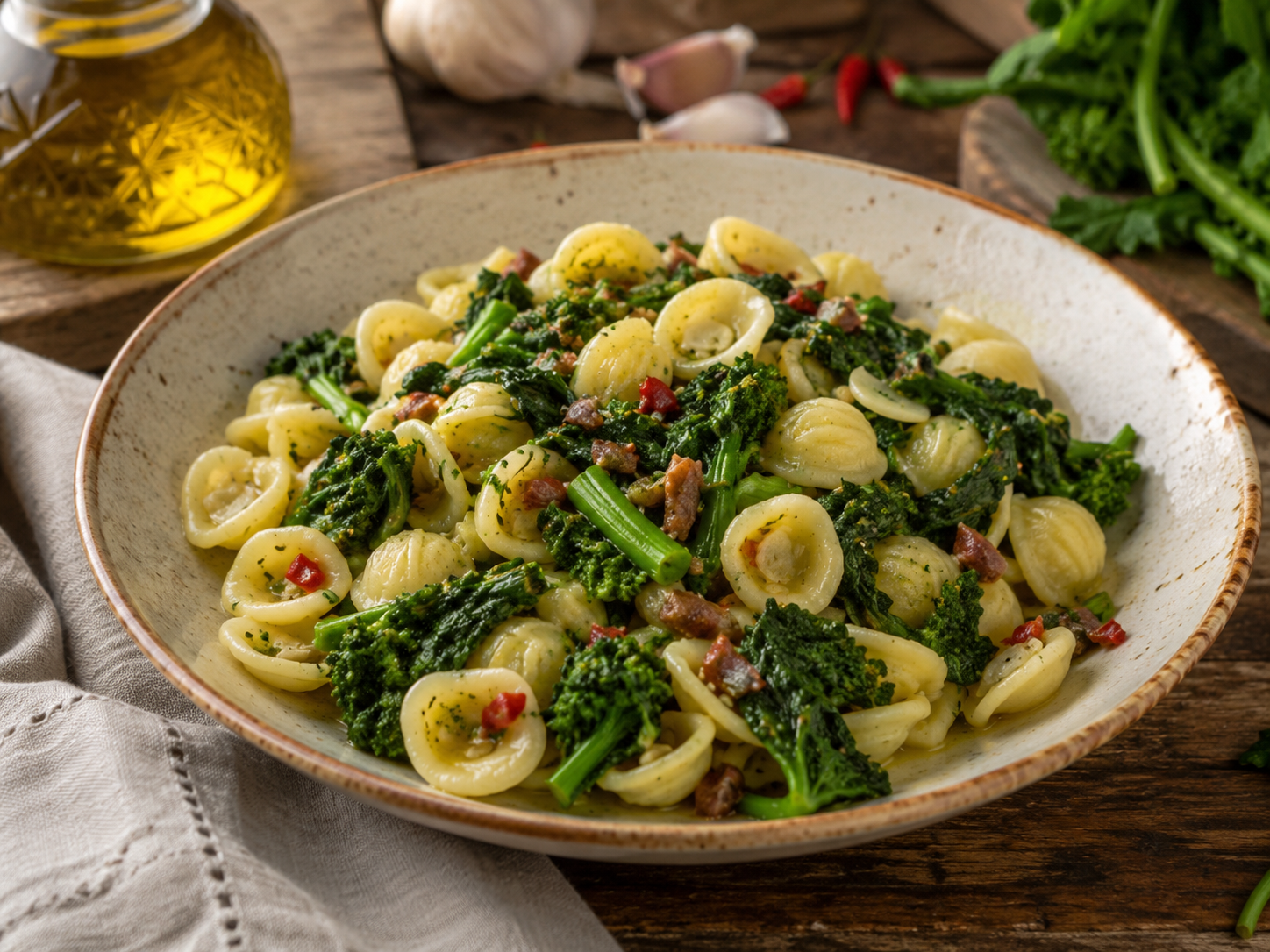 Orecchiette con Cime di Rapa