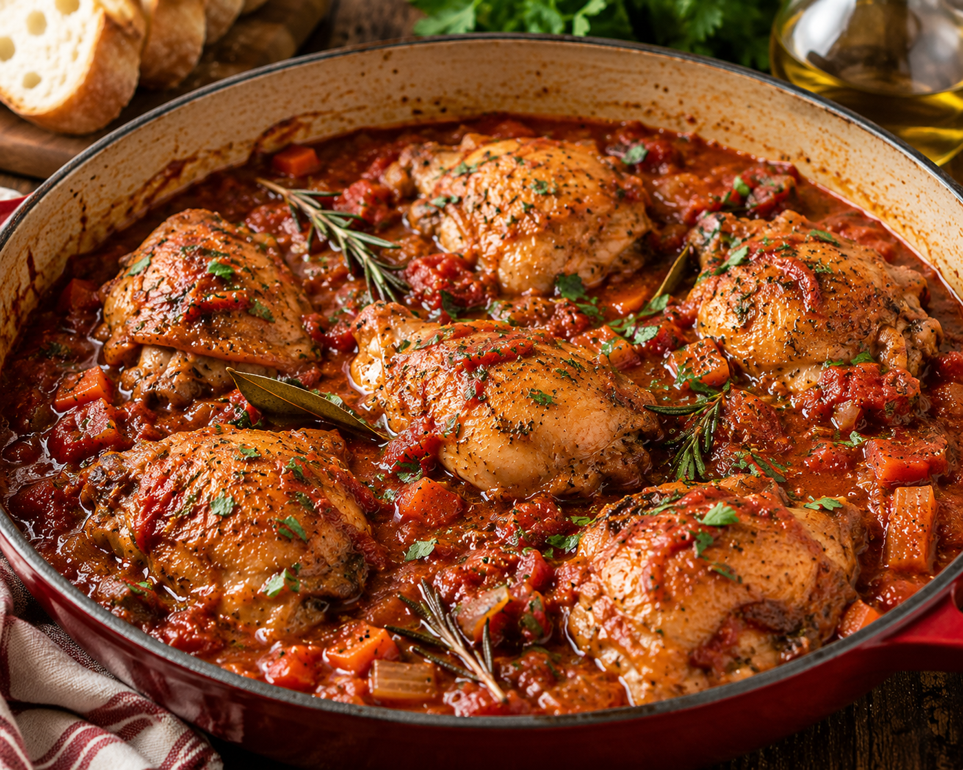 Pollo alla Cacciatora