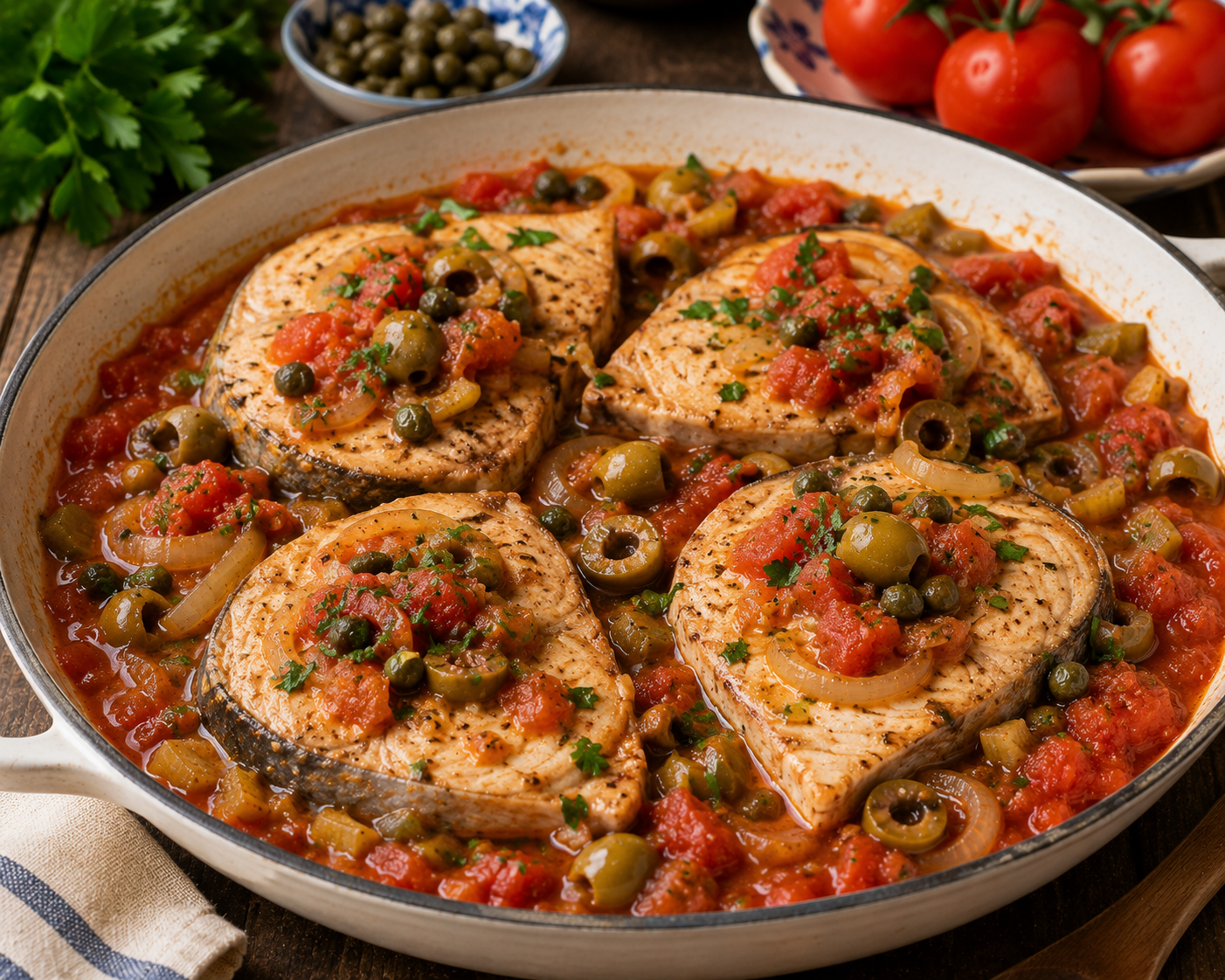 Pesce Spada alla Ghiotta